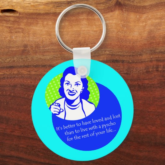 Verloren en verloren sleutelhanger (Voorkant)