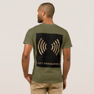 Verloren Frequentie Futuristische Streetwear T-shi T-shirt