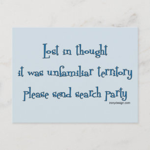 Verloren gedachte briefkaart