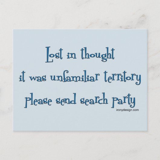 Verloren gedachte briefkaart (Voorkant)