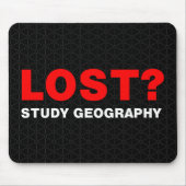 Verloren? Geografie studeren Muismat (Voorkant)