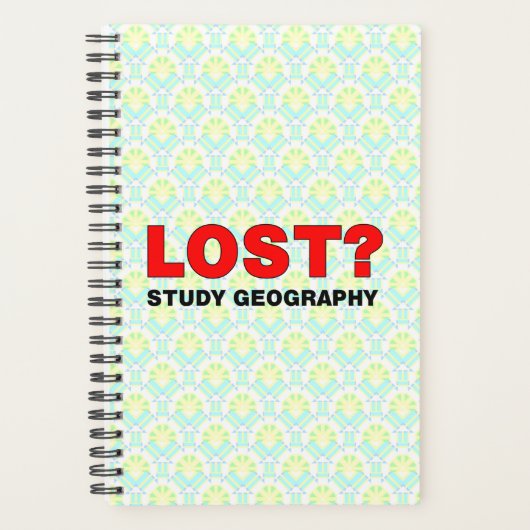Verloren? Geografie studeren Planner (Voorkant)