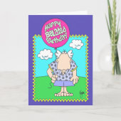 VERLOREN GEZICHT Verlate Verjaardag Kaart (Voorkant)