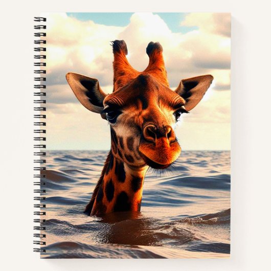 Verloren Giraffe Notitieboek (Voorkant)