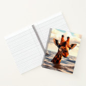 Verloren Giraffe Notitieboek (Binnen)