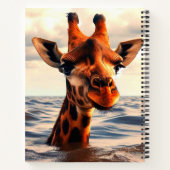 Verloren Giraffe Notitieboek (Achterkant)