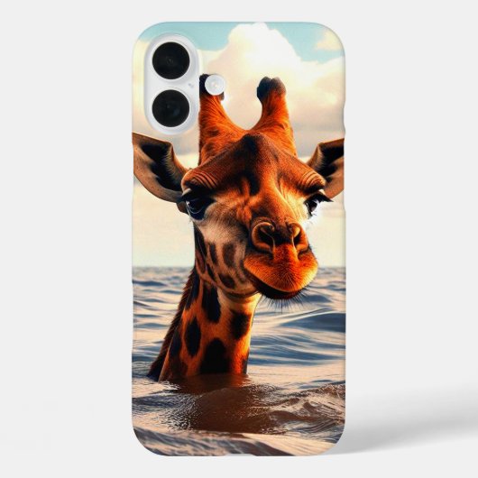 Verloren Giraffe telefoonhoesje Case-Mate iPhone Case (Achterkant)