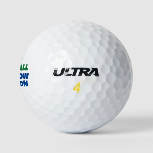 Verloren Golf Balls Funny Golfballen (Logo)