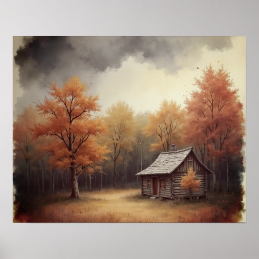 Verloren herfstdagen poster (Voorkant)