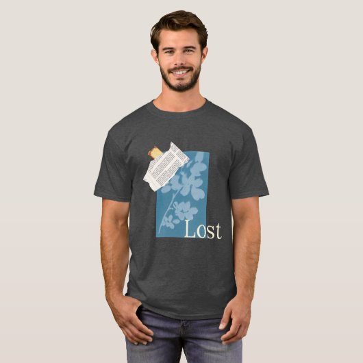 Verloren herinneringen t-shirt (Voorkant volledig)