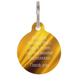 Verloren hond huisdierpenning