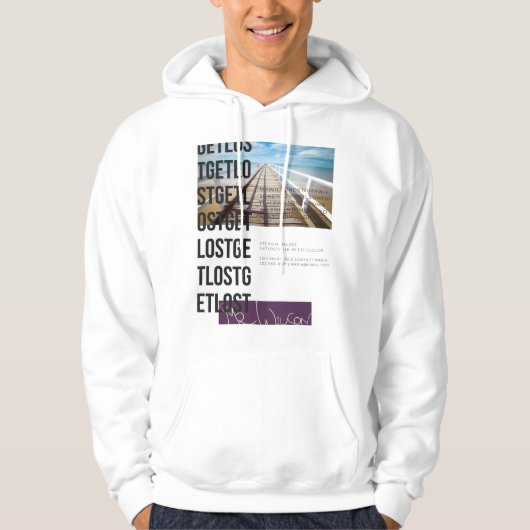 Verloren hoodie (Voorkant)
