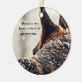 Verloren huisversiering keramisch ornament (Links)