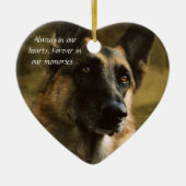 Verloren huisversiering keramisch ornament (Voorkant)