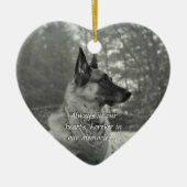 Verloren huisversiering keramisch ornament (Voorkant)