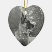 Verloren huisversiering keramisch ornament (Links)