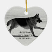 Verloren huisversiering keramisch ornament (Voorkant)