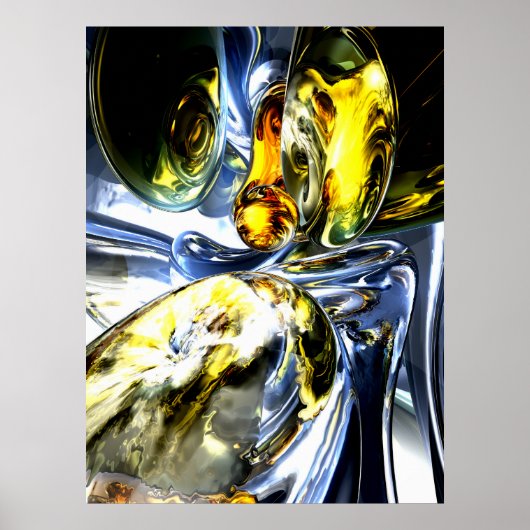 Verloren in Abstract Poster ruimte (Voorkant)