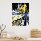 Verloren in Abstract Poster ruimte (Keuken)