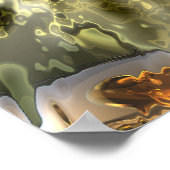 Verloren in Abstract Poster ruimte (Hoek)