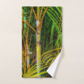 Verloren in Areca Palms Bad Handdoek (Handdoek)