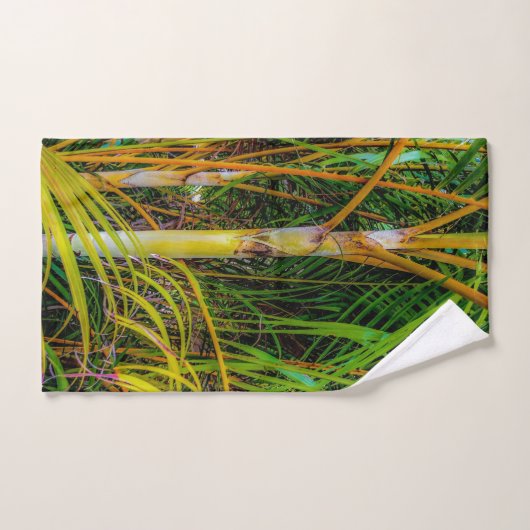 Verloren in Areca Palms Bad Handdoek (Handdoek)