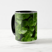 Verloren in bladeren mok (Voorkant links)