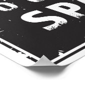 Verloren in buitenruimte poster (Hoek)