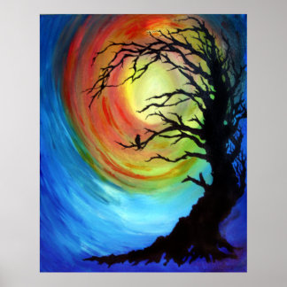 Verloren in de donker poster