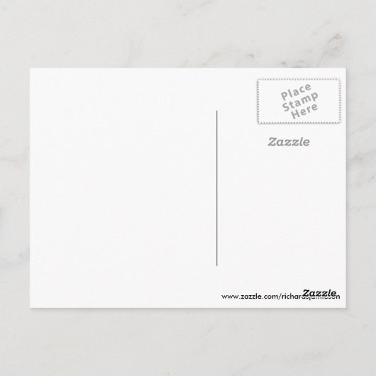 Verloren in de Dunes Briefkaart (Achterkant)