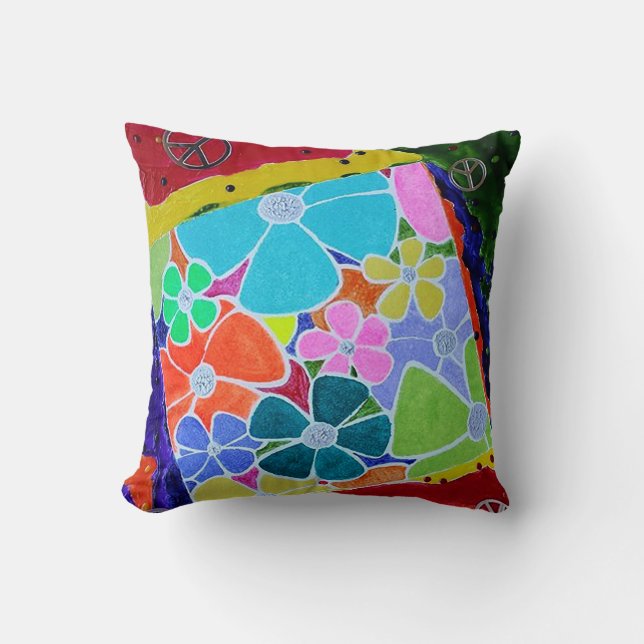 Verloren in de jaren zestig! kussen (Voorkant)