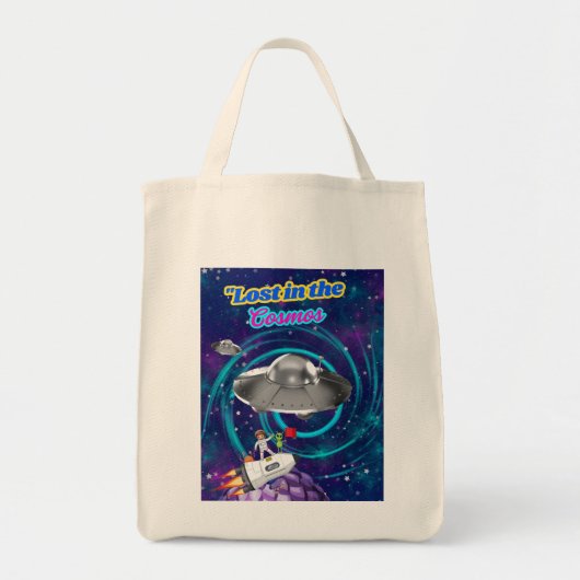 VERLOREN IN DE KOSMOS TOTE BAG (Voorkant)