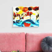 Verloren in de Liefde Canvas Afdruk (Insitu (Woonkamer))