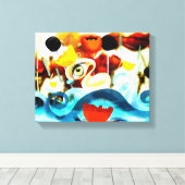 Verloren in de Liefde Canvas Afdruk (Insitu (Houten vloer))