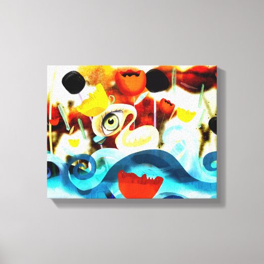 Verloren in de Liefde Canvas Afdruk (Voorkant)