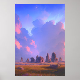 Verloren in de natuur poster