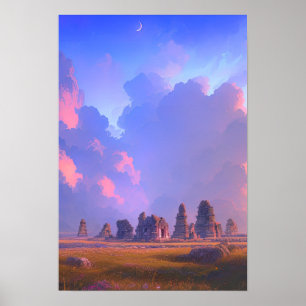 Verloren in de natuur poster