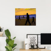 Verloren in de natuur poster (Thuiskantoor)