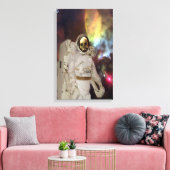 Verloren in de ruimte canvas afdruk (Insitu (Woonkamer))