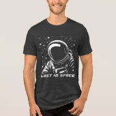 Verloren in de ruimte - Retro Sci-Fi T-shirt (Voorkant)