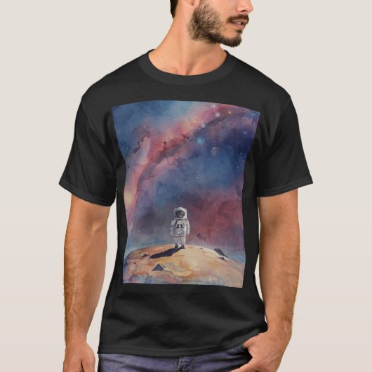 Verloren in de ruimte t-shirt (Voorkant)