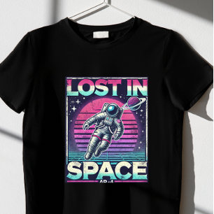 verloren in de ruimte t-shirt