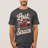 Verloren in de saus t-shirt (Voorkant)