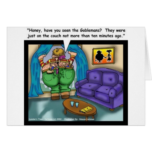 Verloren in de scheur Grappige Cartoon Cadeaus Ver (Voorkant Horizontaal)