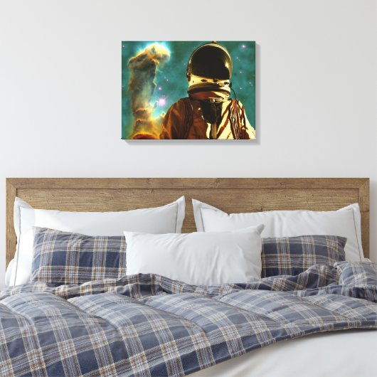 Verloren in de Star Maker Canvas Afdruk (Insitu (Slaapkamer))