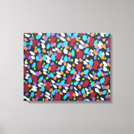 Verloren in de Sterren Abstracte Kunstdruk Canvas Afdruk