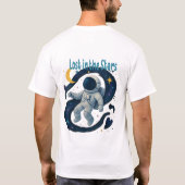 Verloren in de sterren t-shirt (Achterkant)