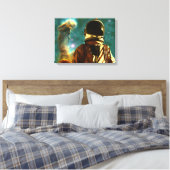 Verloren in de Sterrenmaker Canvas Afdruk (Insitu (Slaapkamer))
