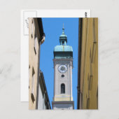 Verloren in de tijd in München, Duitsland Briefkaart (Voorkant / Achterkant)