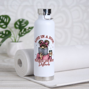Verloren in een boek.... waterfles